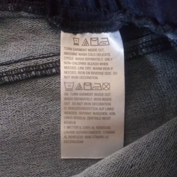 Dream Jeannes by Quacker Factory women's size M blue Capri pants - Picture 13 of 14